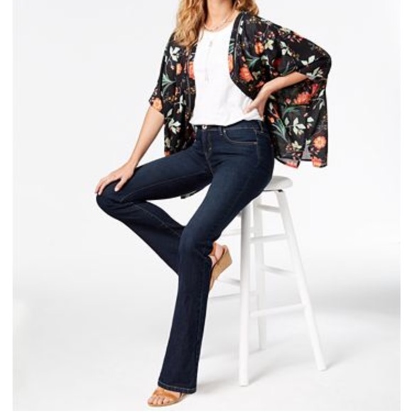 Style & Co. Denim - Style and Co Bootcut Curvy Fit Jeans (Stream)